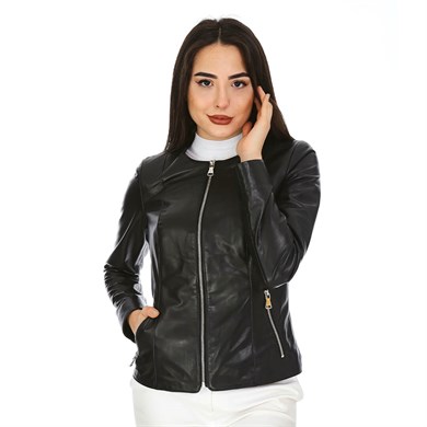 Dinamo Leather Kadın Gerçek Deri Ceket - DB-1017 - 20001