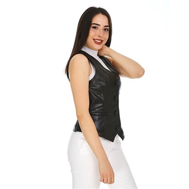 Dinamo Leather Kadın Gerçek Deri Ceket - YLK-B-528 - 16489