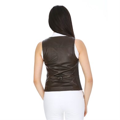 Dinamo Leather Kadın Gerçek Deri Ceket - DB-YLK-B-528 - 20155